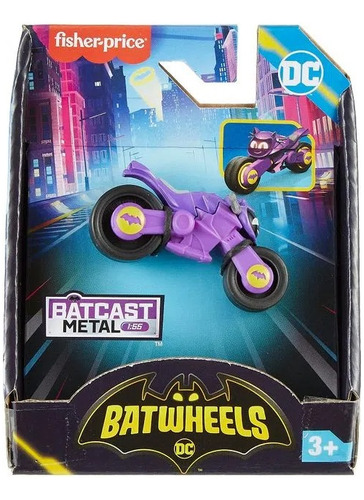 Fisher-price Batwheels Vehículo De Juguete Die-cast Buff