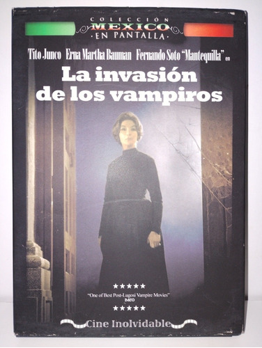 La Invasión De Los Vampiros Dvd Cine Mexicano Excelente