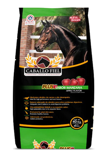 Alimento Caballo Fiel Sabor Manzana 