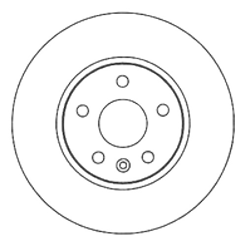 Disco Freno Del Gm 09 (276mm) Chevrolet Cruze 09-09