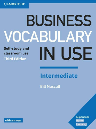 Business Vocabulary In Use Intermediate With Answers - 3rd Ed., De Bill Mascull., Vol. Único. Editora Cambridge, Capa Mole Em Inglês, 2021