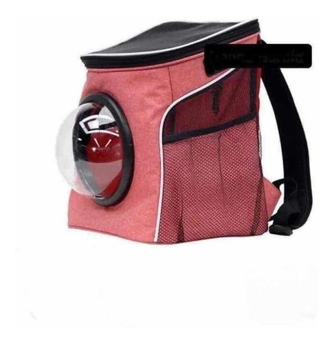 Mochila Transportadora Mascotas Rojo