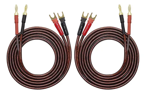 comprar Cable De Altavoz Ofc Queenly-hifi Con Conector Tipo Pala A C