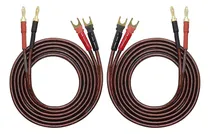 Comprar Cable De Altavoz Ofc Queenly-hifi Con Conector Tipo Pala A C