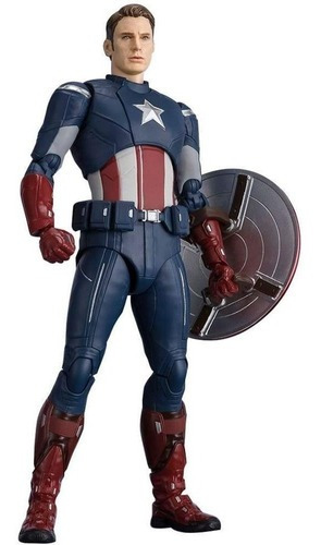 Capitán América - Cap Vs. Gorra Avengers Endgame - SH.Figuarts