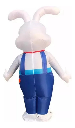 Lindo Traje De De Conejo De Pascua Inflable Trajes De Fiesta