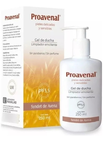 Gel De Ducha Proavenal Limpiador Emoliente X 250 Ml