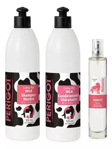 Kit Shampoo e Condicionador Pet Hidratante 250ml par cães e gatos Pet  Smelling Pelos mais fofinhos e super hidratados