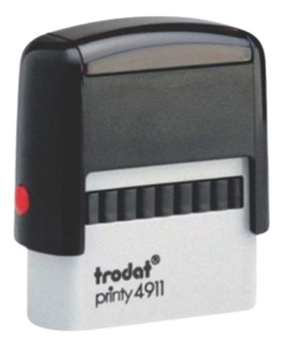 Sello Trodat Printy 4911 Con 3 Linea De Texto Tinta Negra