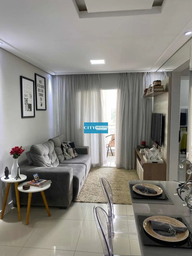 Imagem 2 de 15 de Apartamento 56m² Com 2 Vagas, Condomínio Allegro. - Sp1951
