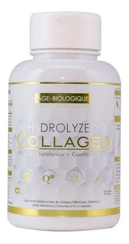 Collagen Hidrolized Age Biologique Ac Hialuronico Q10 60caps