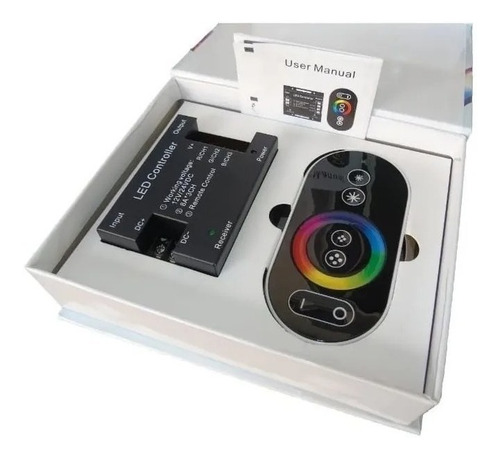 Kit Iluminação Piscina 2 Led 11w Rgb + Comando Touch