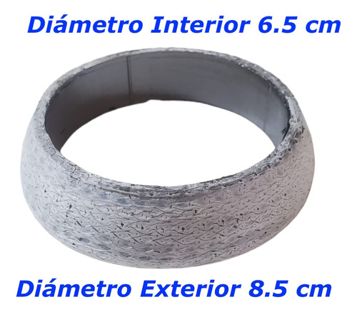 Catalizador Hilux 2010 Al 2023 Con Goma, Tornillos Y Sensor1