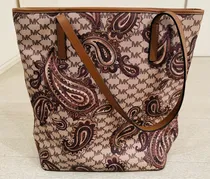 Comprar Cartera Michael Kors Cuero Marron Chocolate Bolso Grande
