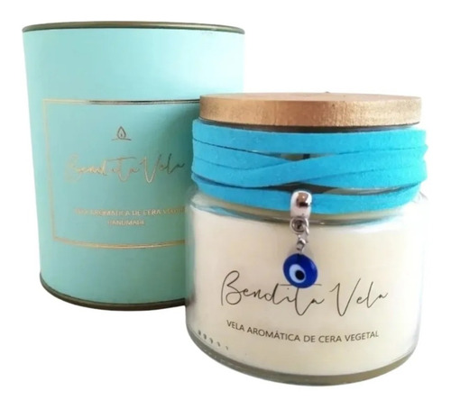 Imagem 1 de 3 de Vela Aromática Vegetal Lavanda Bendita Vela Full