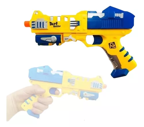 Arma De Brinquedo Lança Atira Dardos Similar Nerf Barato