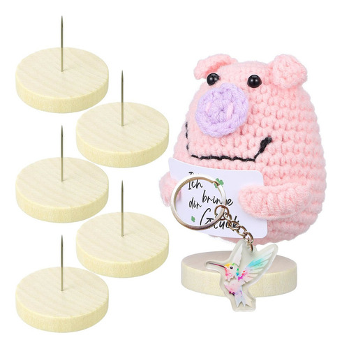 6pc Soporte Para Muñecas Ganchillo Soporte Muñecas Fieltro