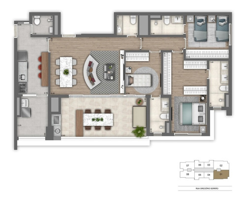Imagem 18 de 19 de Apartamento Residencial Para Venda, Vila Mariana, São Paulo - Ap8400. - Ap8400-inc