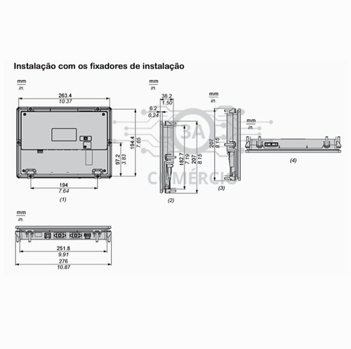 Ihm Schneider Gxu5512 Hmigxu5512 Rs485/422/232 Ethernet Usb