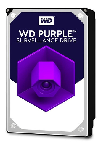 Disco Duro Wd Purple Hdd 4tb 3.5 Sata 3 6gb/s Cctv Wd40purz