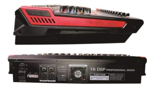 Mezcladora Soundtrack Amplificada De 16ch 150w Mix1600dsp