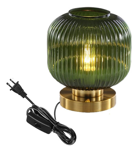 Auwieou Globe Lámpara De Mesa Mediados De Siglo Moderno Lámp