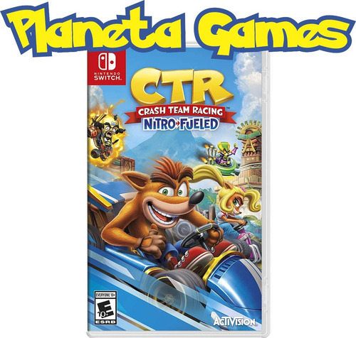 Crash Team Racing: Nitro-Fueled Crash Team Racing Standard Edition Activision Nintendo Switch Físico