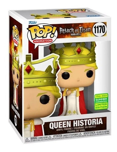 Funko Pop! Attack Of Titans Queen Historia 1170