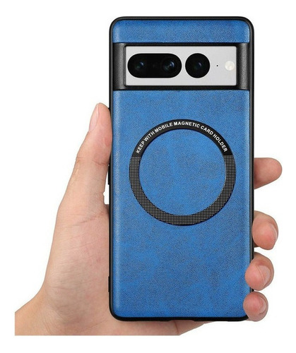 Funda Magnética De Cuero Para Google Pixel 7