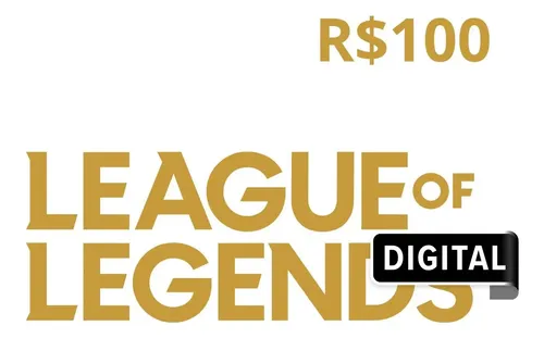 League of Legends R$100 (Digital)