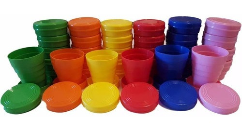 Vasos Plegables Souvenirs X 10