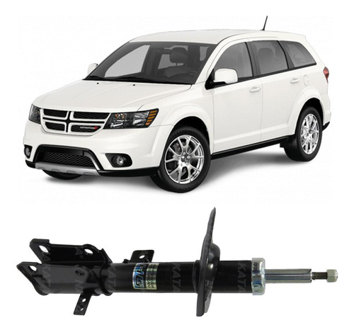 Amortecedor Diant Direito Pressurizador Nakata Dodge Journey