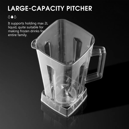Liquidificador Blender 2 Litros 32.000 Giros/m Alta Rotação