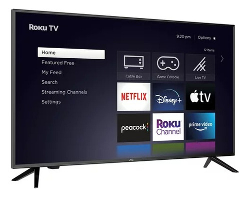 Jvc 50 Clase 4k Uhd 2160p Hdr Roku Smart Led Tv Lt-50maw625 (Reacondicionado)