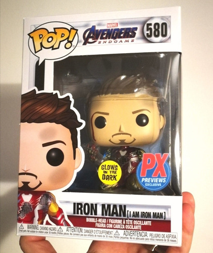 Funko Pop! Marvel I Am Iron Man 580 Px Original En Stock