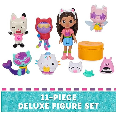 Gabby's Dollhouse, Juego De Figuras Temáticas De Viaje Con