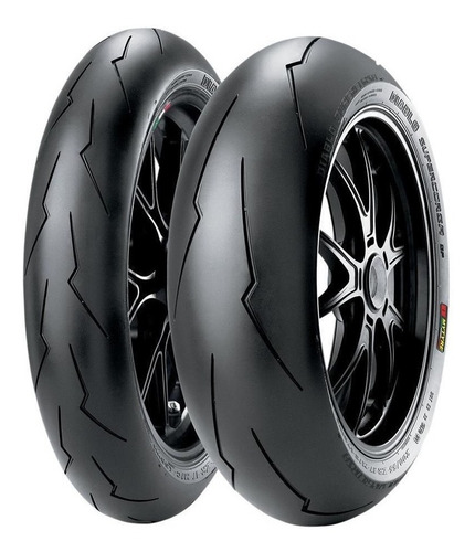 Par Pneus Supercorsa Spv2 120/70-17+180/55-17 Daytona 675