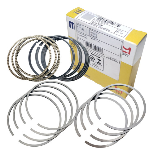 Jg Anel De Segmento Std Vw Gol G3 G4 1.0 8v Ea111 2002-2008