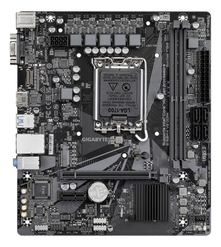 Tarjeta Madre Gigabyte B760m K V2 Ddr4 Lga1700 Micro Atx