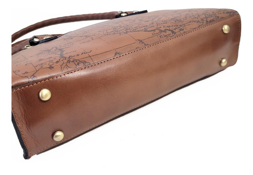Patricia Nash Calvi Satchel Signature Map Bolso De Hombro Me