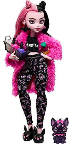 Monster High Doll Y Sleepover Accessories, Draculaura Doll P