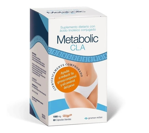 Metabolic Cla Suplemento Dietario Cla 1000mg X 60 U