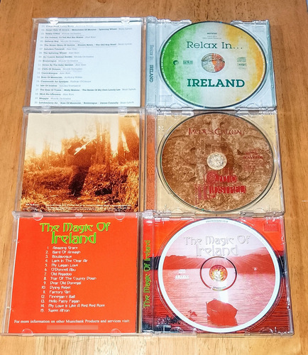 Lote 4 Cds Música Celta Irlanda Chillout Ireland Celtic Estándar (Usado)