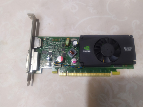 Placa De Video Nvidia Quadro Fx 380 (Usado)