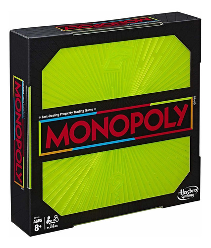 Monopoly Neon Pop - Juego De Mesa Para Niños De 8 Años E Mpy