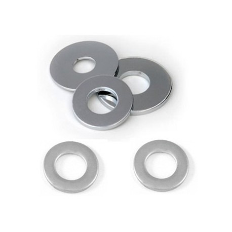 Pack 2kg Arandela Plana Uss Galvanizadas (zinc) 1/4 Isonic
