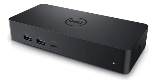 Base Universal Dell D6000s Usb-c/usb-a Powershare Negra