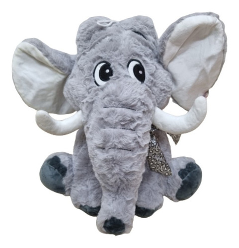 Peluche Elefante Con Moño 35cm Yani Toys 1506