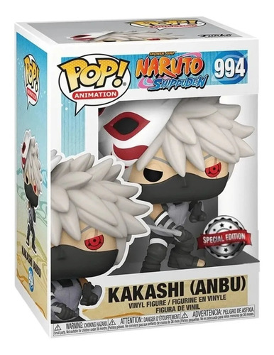 Imagen 2 de 4 de Funko Pop! Naruto Shippudden Kakashi (anbu) #994