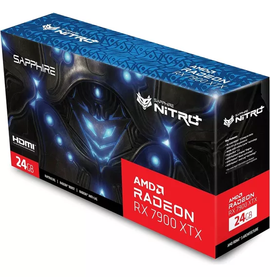 Placa De Video Amd Sapphire Nitro+ Radeon Rx 7900 Xtx 24gb